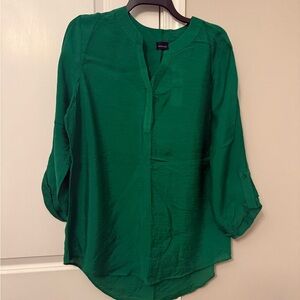 Westbound Vibrant Green Blouse